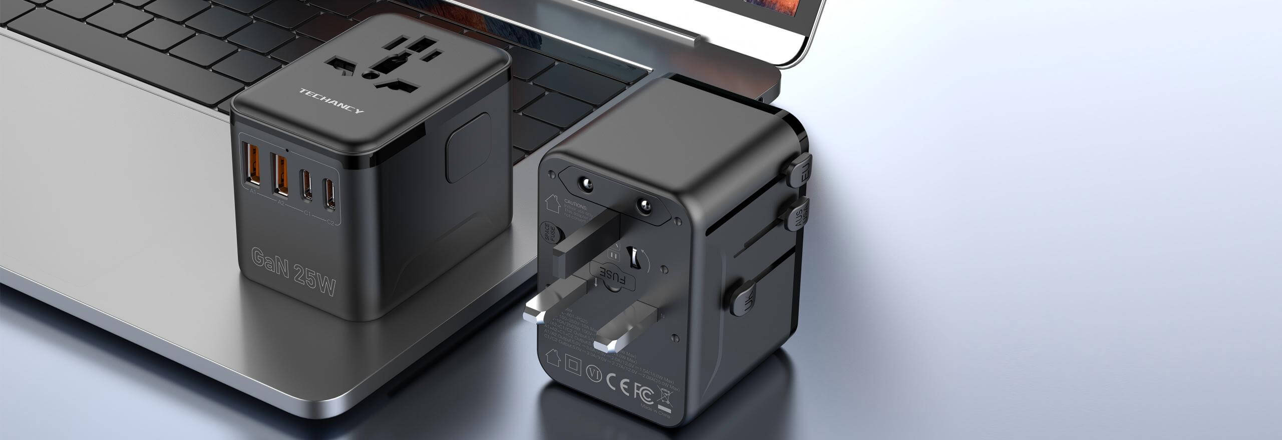 Adaptador de viaje universal