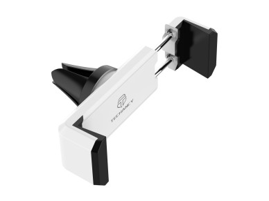 Techancy Car Phone Holder TI2280 Anti-Vibration Grid Fixation for 4.7 to 6.4 Inches White