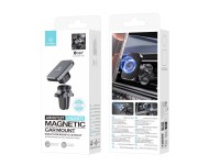 Techancy TI2339 Magnetic Car Mount, 360 Degree Grill Mount, 4 Strong, Stable, Non-Slip Magnets, Blac