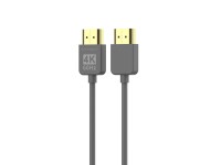 Techancy TL7292 4K HDMI Video Cable, 1.5m, Gray, Supports 4K@60Hz, Ideal for Computers, Televisions 