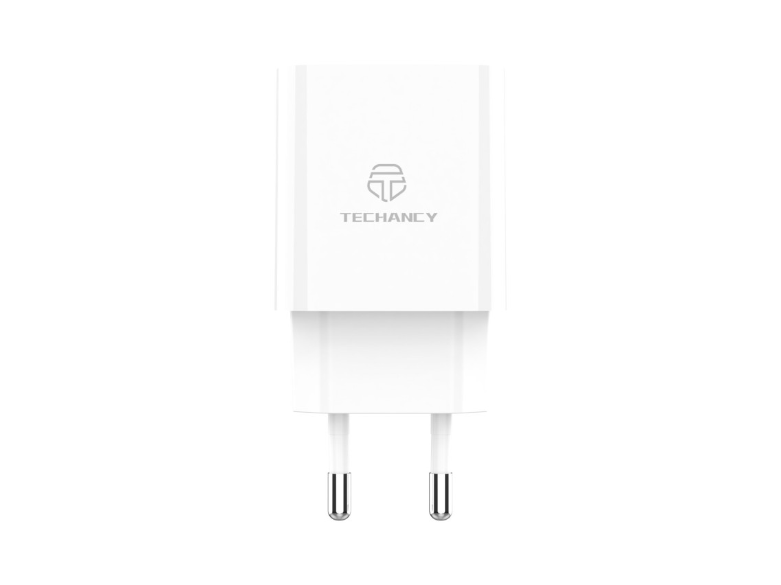 Techancy Carregador USB-A+USB-C TA2820, 45W PD, Dupla SaIda, Design Portatil, CompatIvel com Mltipl