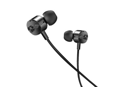 Auriculares con cable Techancy TD8020, conector de 3,5 mm, control intraaural, micrófono HD, ca