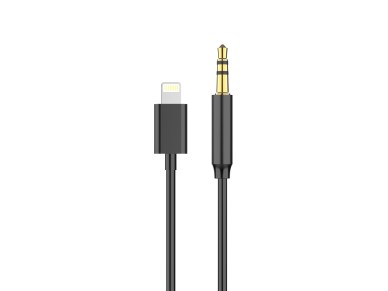 Techancy Lightning to 3.5mm AUX Cable TL7327, length 1m, ideal for car audio, home audio and headpho
