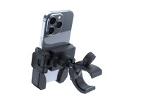 Techancy TI2338 Universal Mobile Phone Holder, Compatible with Bicycle/Motorcycle, 4.5-7.2 Inches, A