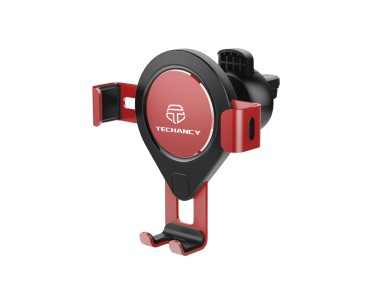 Ti2197 Red Car Phone Holder 360 Degree Rotation for 4.7-7.2 Inch Phones