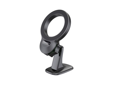 Techancy Magnetic Car Mount Black Ti2330, Compatible with iPhone 12-16 / Magsafe Technology, One-Han