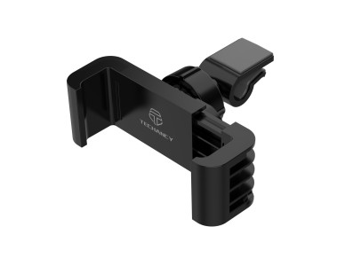 Techancy Car Cell Phone Holder Ti2282 Black, Ventilation Holder, Anti-Vibration and Shock Absorption