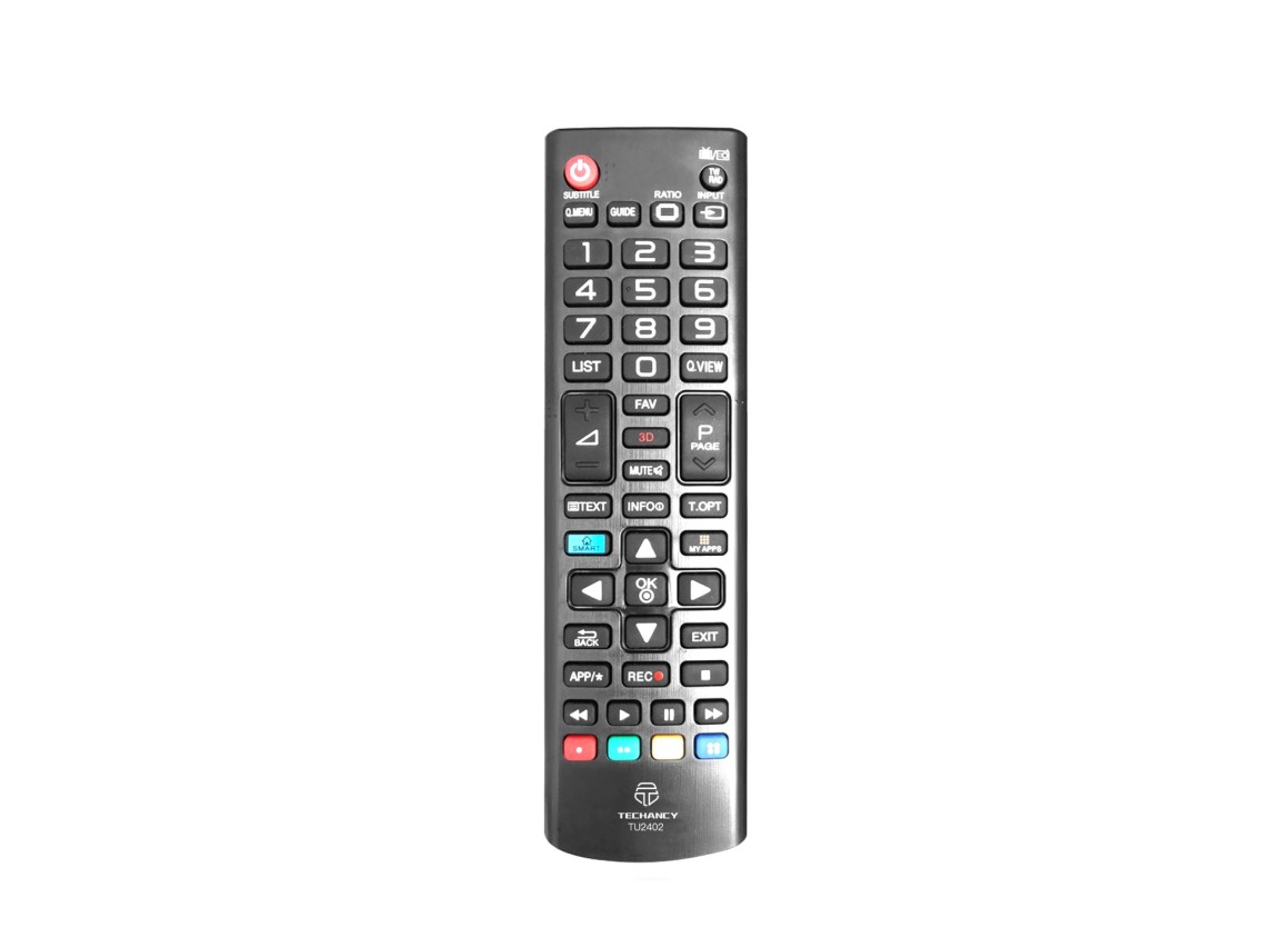 Techancy TU2402 TV Remote Control, 8m Wireless Range, Compatible with LG TVs, Auto-Adaptive Connecti