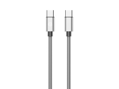 Techancy USB C to USB C Cable 1m TB1796, All-Metal Design, Animal Resistant, 60 Watt Fast Charging