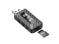 Techancy Recetor/Transmissor Fm Bts 5.3 TQ5907, Suporta Leitura De Cartes Tf, Fonte De Alimentao 