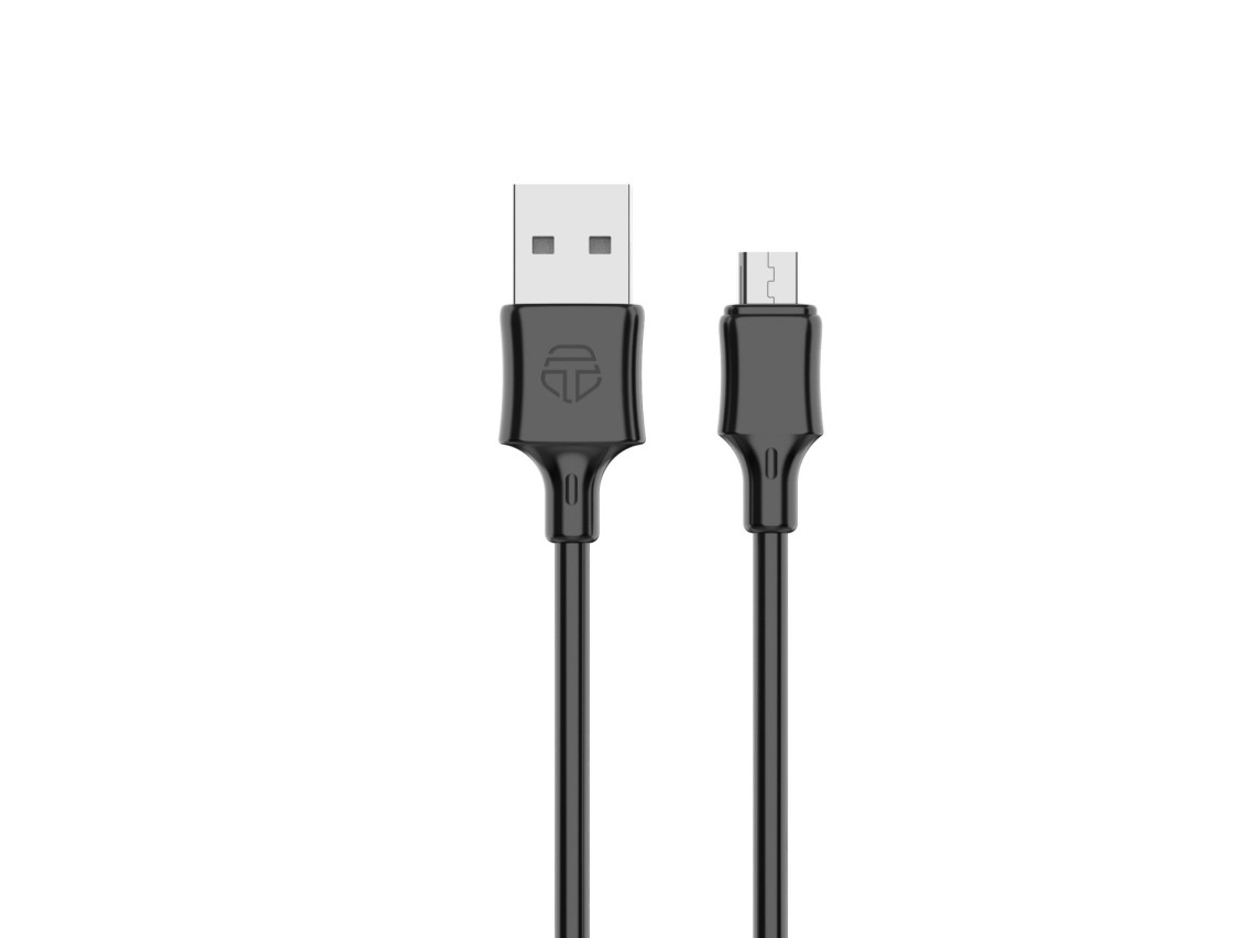 Techancy Cabo De Carregamento 3m Usb-Micro Preto TB1708, Carregamento Rápido De 2,4 A, Carregamento