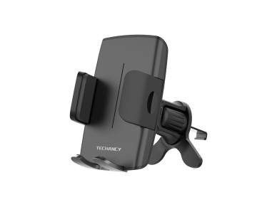 Techancy Ti2317 Car Phone Holder Black, 4.0-7.2 Inch, Car Vent Mount