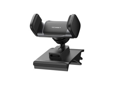 Soporte para teléfono móvil Techancy Ti2313 para coche, color negro, de 4,7 a 6,8 pulgadas