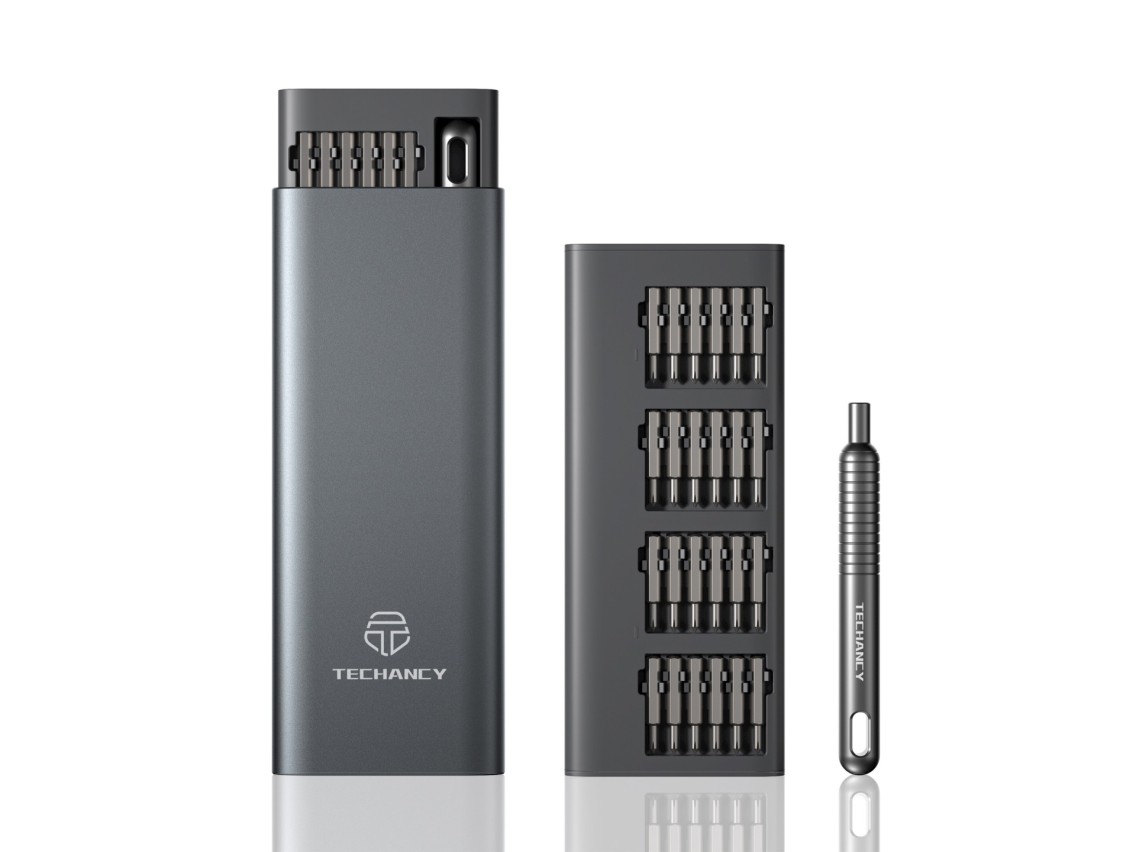 Techancy 51-in-1 Precision Screwdriver Set MA0049, S2 Steel, Aluminum Alloy Handle, Magnetic Screwdr