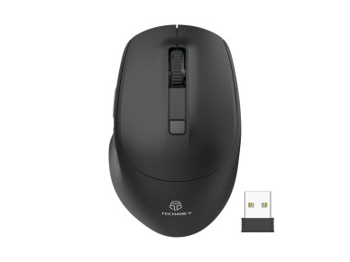 Techancy Wireless Mouse 2.4g Black TJ6123, Adjustable DPI (800-1600) 6d Silent Buttons, Compatible w Techancy Wireless Mouse 2.4g Black TJ6123, Adjustable DPI (800-1600) 6d Silent Buttons, Compatible w