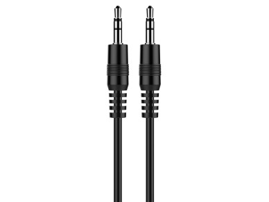 Techancy 3.5mm Audio Cable Black TL7274, 2 Meters, For Speakers, Computers, Cars, Headphones And DVD