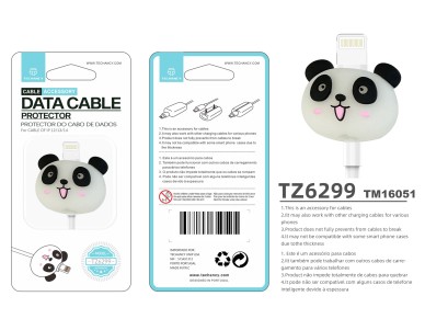 Techancy Data Cable Protector TZ6299, Protect Data Cable Not Easy To Break, Silicone Material, Beaut