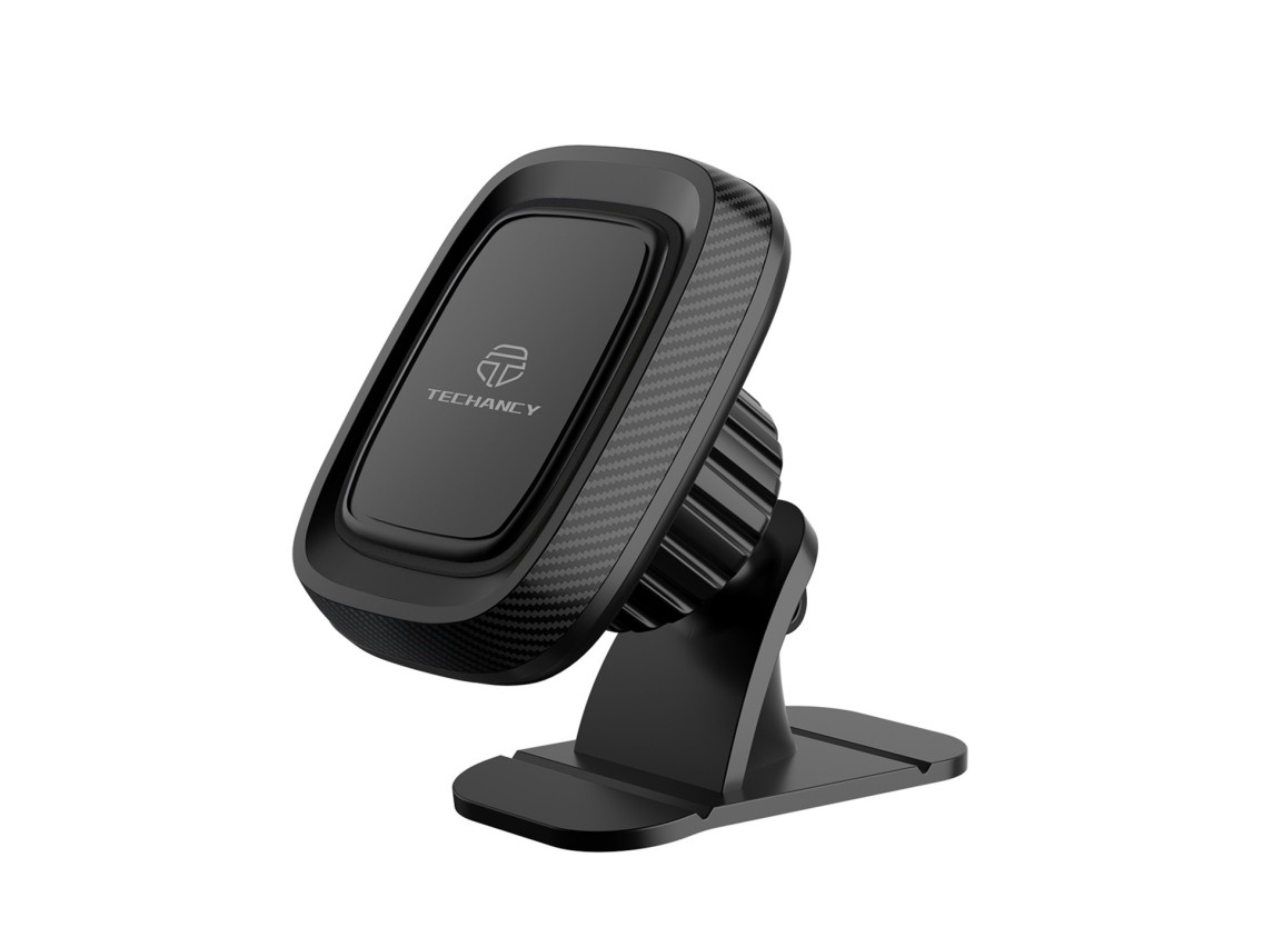 Techancy Ti2285 Magnetic Car Phone Holder, Strong Magnetic Adsorption Capacity. Black and Red