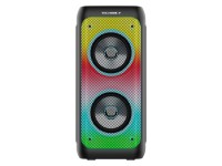 Techancy TH2637 Wireless Bluetooth Speaker, 2*4 Inch Speaker, TWS Stereo Sound, Led Light Rhythms,