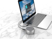 Techancy 3.5mm Audio Cable Black TL7274, 1 Meter, For Speakers, Computers, Cars, Headphones And DVDs