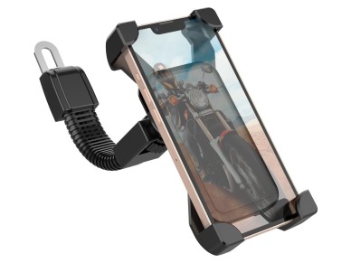 Techancy Universal Cell Phone Holder for Motorcycle Ti2256, 4.5-7 Inches, Firm and Reliable, Essenti