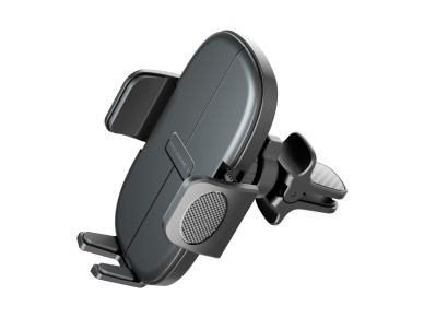 Techancy Car Phone Holder Ti2270, Adjustable to Different Phones, One-Touch Opening and Closing.