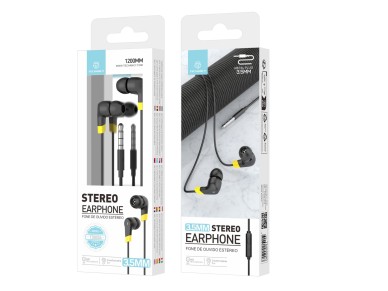 Auriculares estéreo Techancy TD8054, 1,2 metros, 3,5 mm, sonido nítido, cómodos de ll