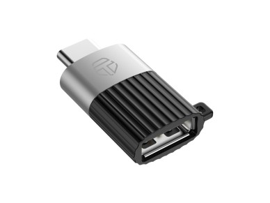 Techancy OTG Adapter KK2100, Type C to USB 3.0, Supports Charging and Data Transfer, Compact and Por