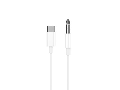 Techancy KQ2601 Audio Cable, Compatible with Type-C to 3.5mm Connector, 1m, Stable and Reliable. Cle