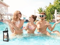 Techancy TU7445 Waterproof Phone Case, 5.5-7.5 Inches Waterproof, Floating Air Bag, Black Techancy TU7445 Waterproof Phone Case, 5.5-7.5 Inches Waterproof, Floating Air Bag, Black