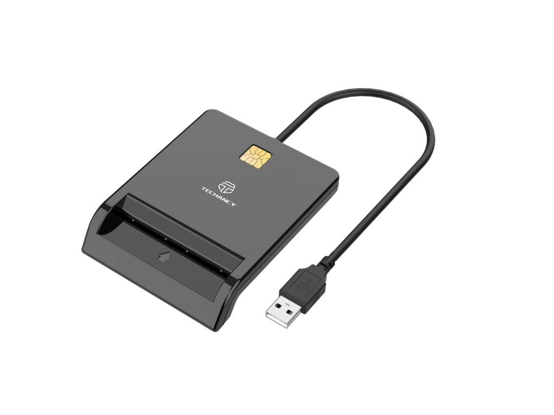 Lector de chip inteligente Techancy KJ8811, USB 2.0, 480 Mbps, compatible con una amplia gama de tar