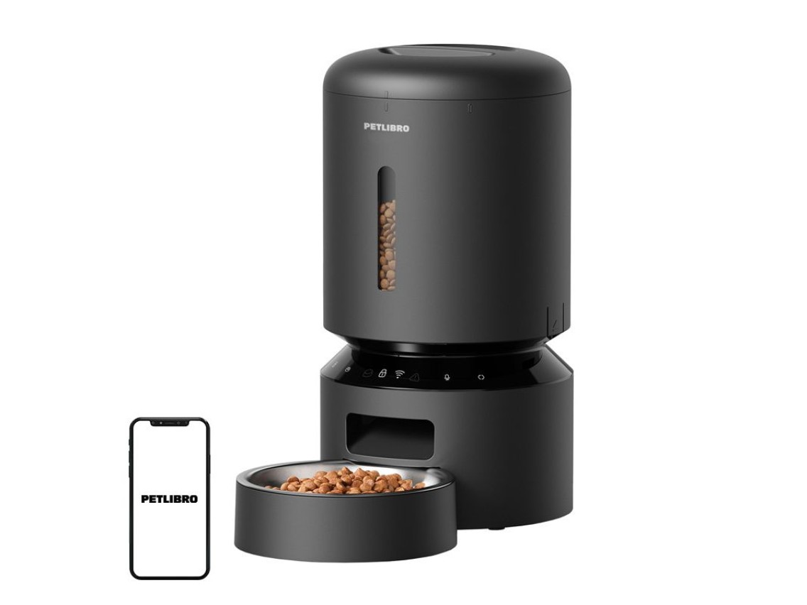 Dispensador de pienso Petlibro Granary, WiFi, 5 l (negro)