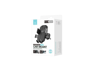 Techancy Car Phone Holder TI2341 One-Hand Operation Compatible with 4.5-7.2 in Black