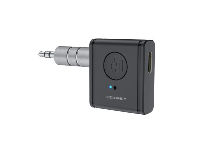 Techancy TQ5908 Wireless AUX Receiver Bluetooth 5.3, Car Audio, Home Sound, Headphones, Compact and 