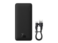 Banco de energía Baseus Airpow de 20 W y 20 000 mAh con cable Baseus Simple Series USB-A-U