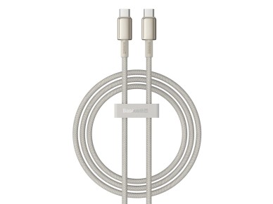 Baseus Tungsten Gold USB-C / USB-C cable 100W 1m - gold