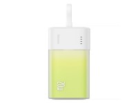 Baseus Popsicle 5200mAh 20W Powerbank with Built-in Lightning Cable (+ White Baseus Simple USB-C - U