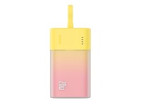 Powerbank Baseus Popsicle de 5200 mAh y 20 W con cable Lightning integrado (+ cable USB-C Baseus Sim