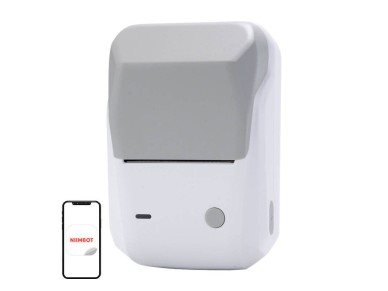 Impresora trmica de etiquetas mvil Niimbot B1 gris