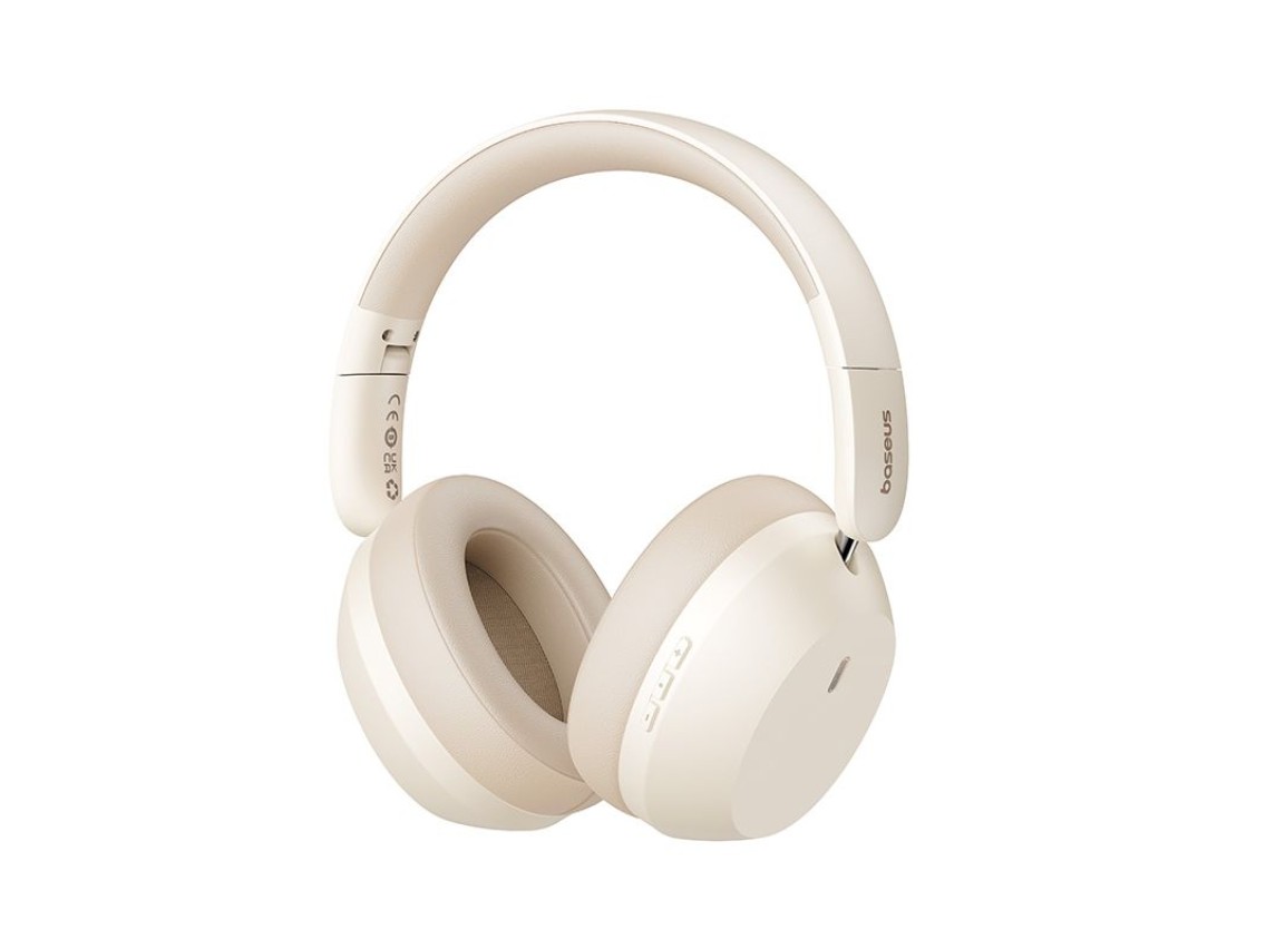 Fones de ouvido sem fio Baseus Bass 35 Max, branco estelar