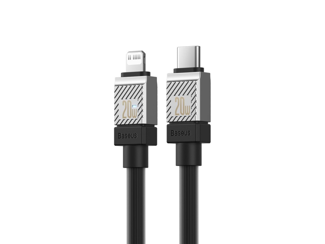 Baseus cable CoolPlay USB-C - Lightning 1m 20W black