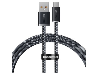 Cabo Baseus Dynamic USB - USB-C 1,0m cinza 100W
