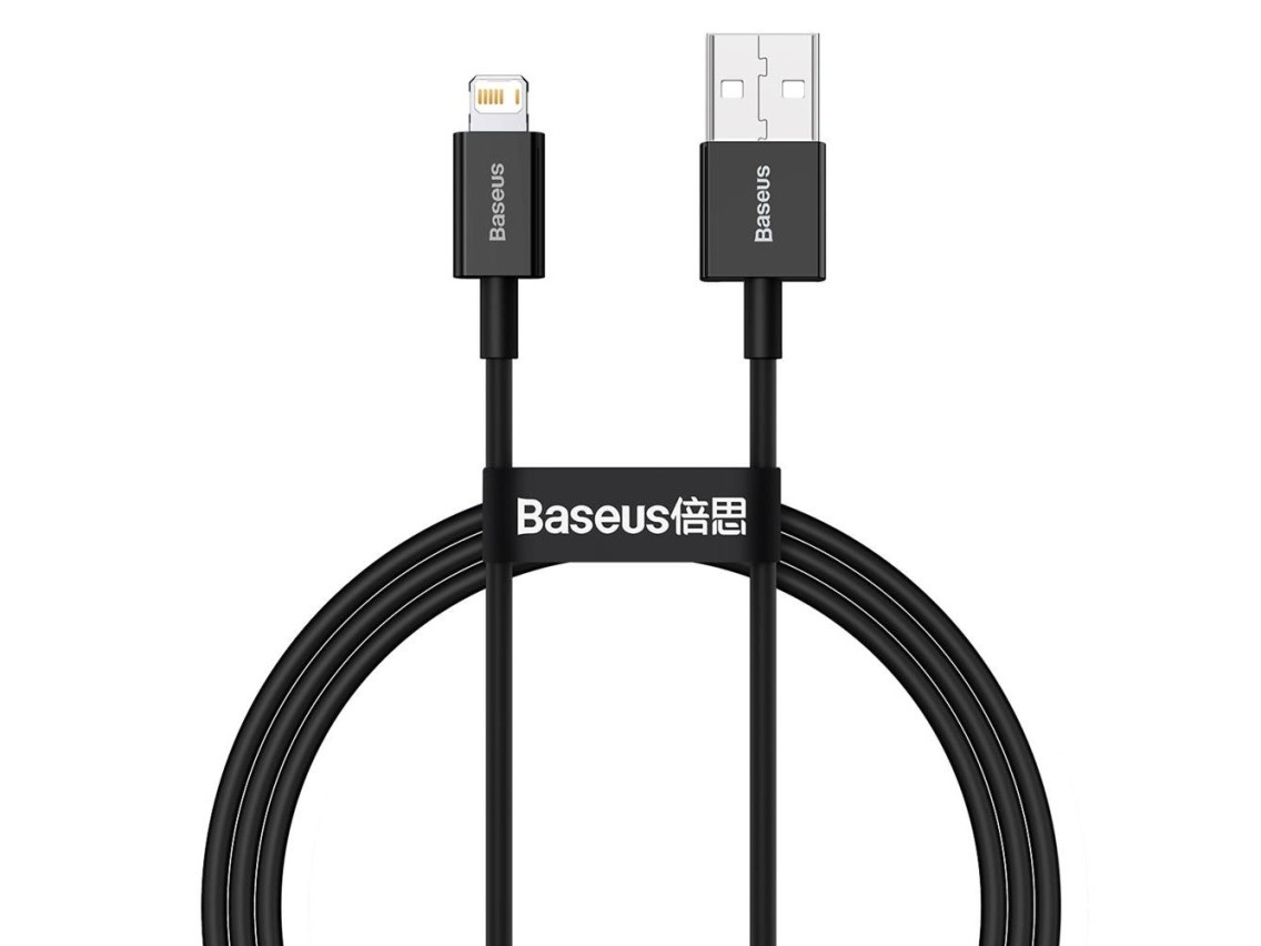 Baseus cable Superior USB - Lightning 1,0 m 2,4A black