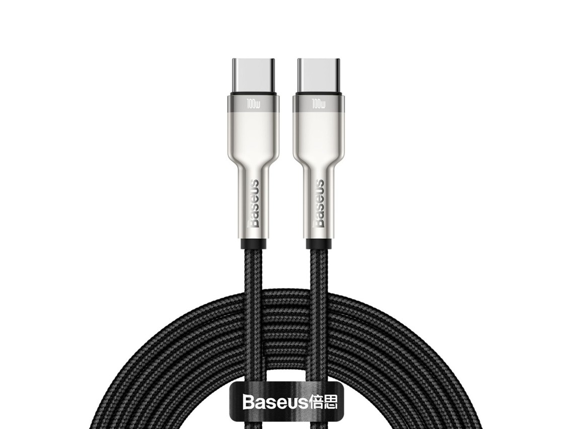 Baseus cable Cafule Metal PD USB-C - USB-C 2,0 m black 100W