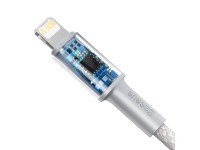 Baseus cable High Density PD USB-C - Lightning 1,0 m white 20W Baseus cable High Density PD USB-C - Lightning 1,0 m white 20W