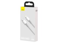 Baseus cable High Density PD USB-C - Lightning 1,0 m white 20W Baseus cable High Density PD USB-C - Lightning 1,0 m white 20W