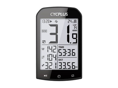 GPS bike computer Cycplus M1 - compatibile with Strava, Trainingpeaks etc.
