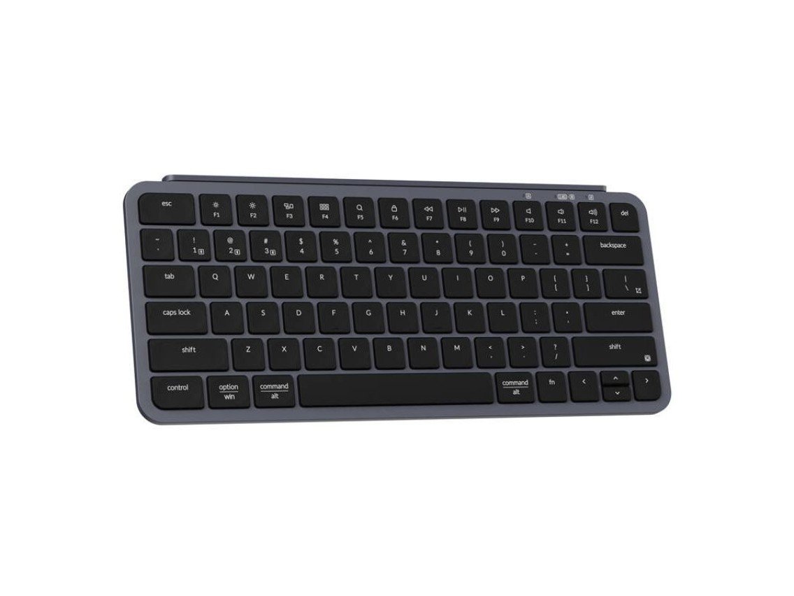 Keychron B1 Pro 2.4G Wireless Ultra Slim Keyboard (Gray) [B1P-K1].