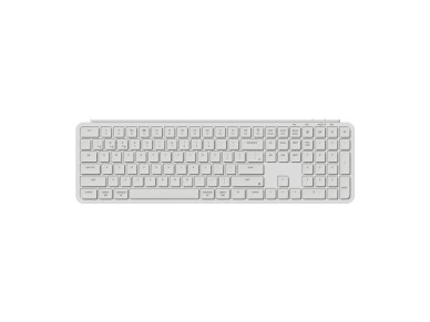 Ultra Slim Keychron B6 Pro 2.4G Wireless Keyboard (White) [B6P-K8].