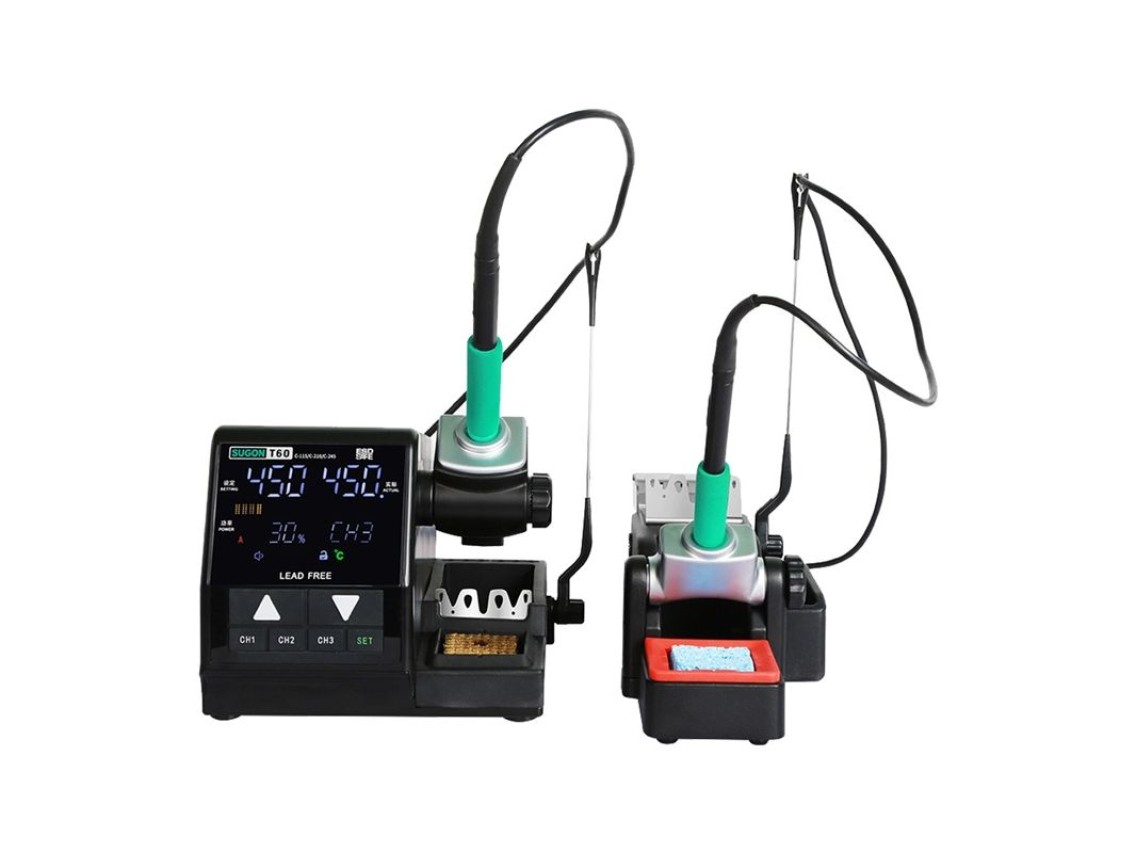 SUGON T60 soldering station + TJ8 extension